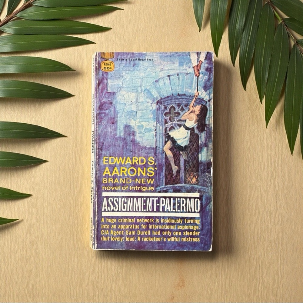 Assignment: Palermo – Edward S. Aarons (1966) | Vintage Spy Thriller Paperback